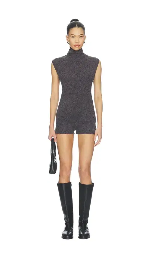 ALL THE WAYS Sibi Knit Short Set