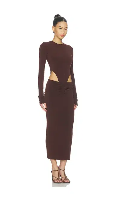 The Andamane Heloise Cut Out Midi Dress | Thumbnail 2