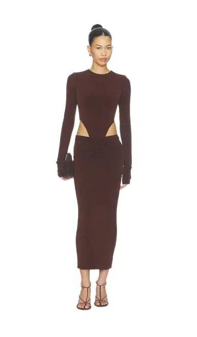 The Andamane Heloise Cut Out Midi Dress | Thumbnail 1