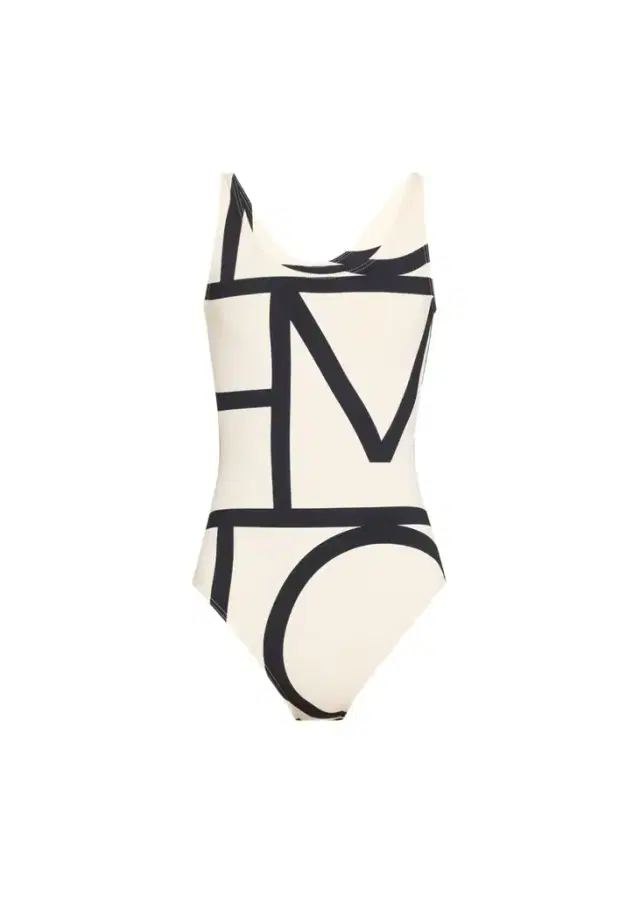 TOTEME Monogram One-Piece Swimsuit