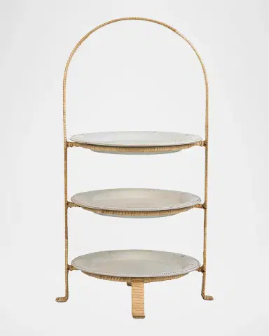 Juliska Provence Rattan 3-Tiered Server | Thumbnail 2