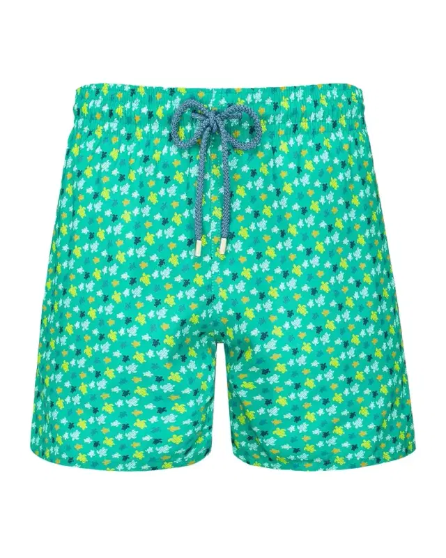 Vilebrequin Men's Micro Ronde Des Tortues Swim Trunks