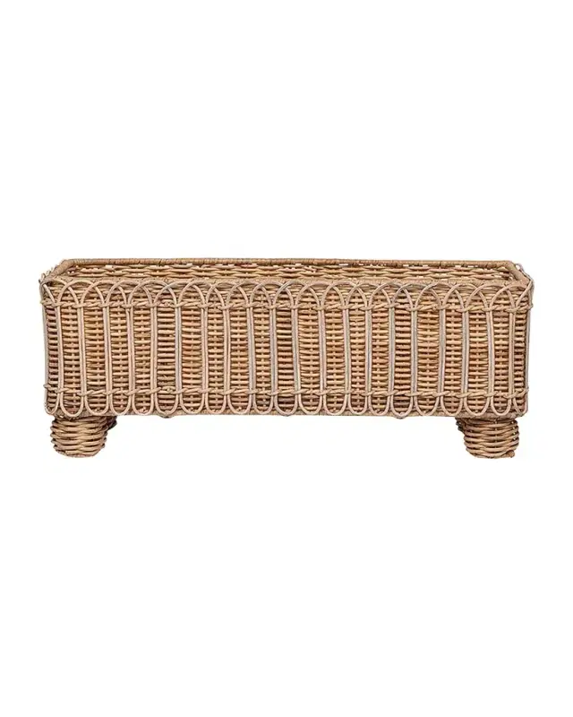 Juliska Provence Rattan Rectangular Planter