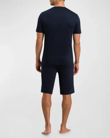 Hanro Men's Night Selection Short Pajama Set | Thumbnail 2