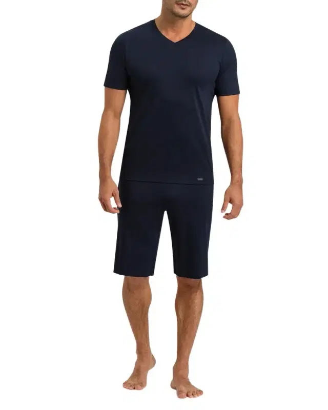 Hanro Men's Night Selection Short Pajama Set