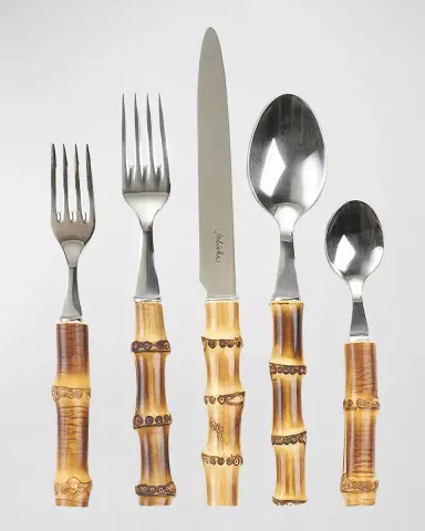 Juliska Bamboo 20-Piece Flatware Set | Thumbnail 2