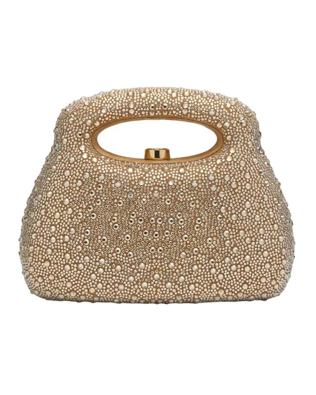 Cult Gaia Mimi Crystal Top-Handle Bag