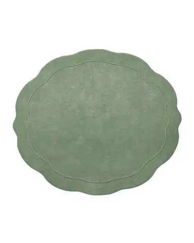 Kim Seybert Tailored Faux Leather Placemat | Thumbnail 1