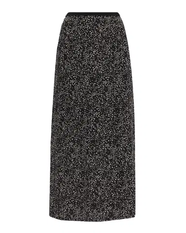 Valentino Garavani Star-Print Silk Midi Skirt | Thumbnail 5