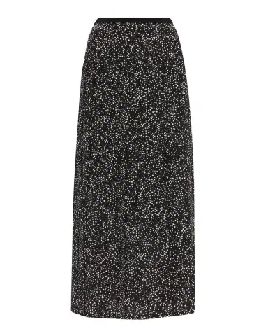Valentino Garavani Star-Print Silk Midi Skirt | Thumbnail 1