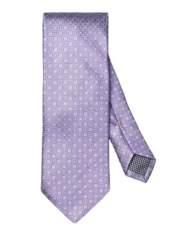 Eton Men's Geometric Medallion Silk Tie | Thumbnail 1