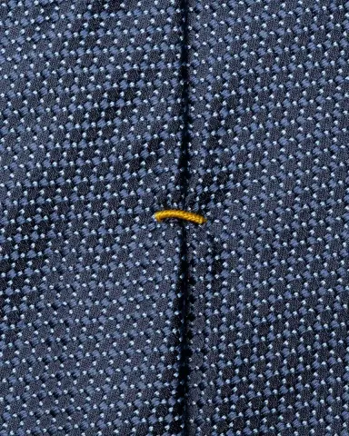 Eton Men's Micro-Geometric Jacquard Silk Tie | Thumbnail 3