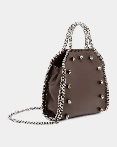Stella McCartney Falabella Tiny Crystal Studded Shoulder Bag | Thumbnail 5 Stella McCartney Falabella Tiny Crystal Studded Shoulder Bag | Thumbnail 5