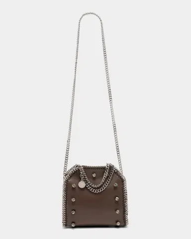 Stella McCartney Falabella Tiny Crystal Studded Shoulder Bag | Thumbnail 6 Stella McCartney Falabella Tiny Crystal Studded Shoulder Bag | Thumbnail 6