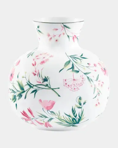 GINORI 1735 Florenza Floral Porcelain Vase | Thumbnail 2