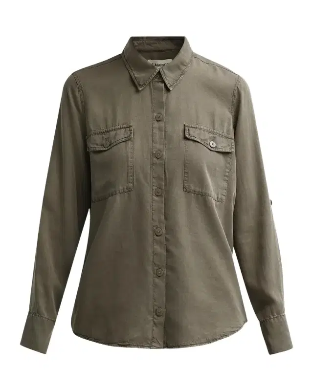 L'Agence Pearson Military Blouse