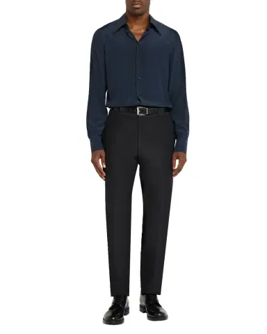 Dolce & Gabbana Point Collar Silk Shirt | Thumbnail 6