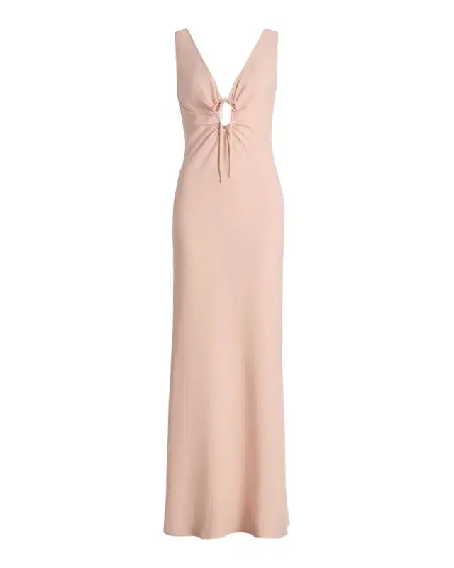 BLACK HALO Reese Cut-Out Bias-Cut Maxi Dress