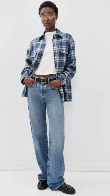 Citizens of Humanity Vintage Button Down Shirt arina Plaid | Thumbnail 5 Citizens of Humanity Vintage Button Down Shirt arina Plaid | Thumbnail 5