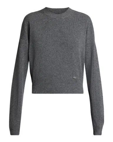 Victoria Beckham Wool-Blend Crewneck Sweater | Thumbnail 1
