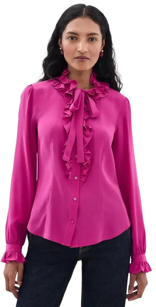 Ulla Johnson Catroux Silk Blouse