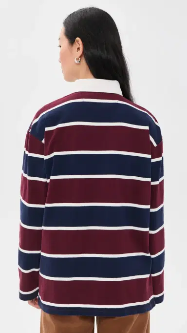 Polo Ralph Lauren Vintage Rugby Polo Tee Harvard Wine ulti | Thumbnail 3 Polo Ralph Lauren Vintage Rugby Polo Tee Harvard Wine ulti | Thumbnail 3