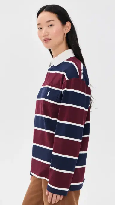 Polo Ralph Lauren Vintage Rugby Polo Tee Harvard Wine ulti | Thumbnail 4 Polo Ralph Lauren Vintage Rugby Polo Tee Harvard Wine ulti | Thumbnail 4