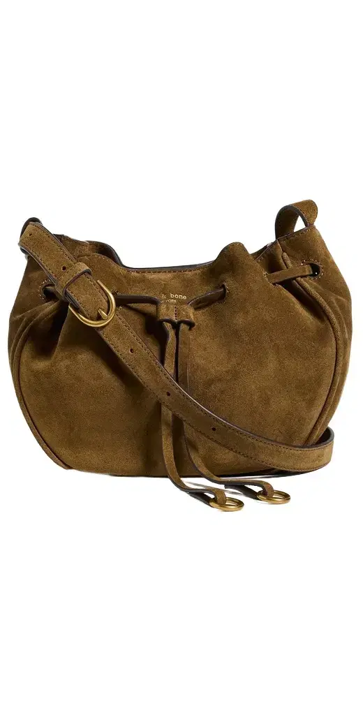 rag & bone River Crossbody Bag Golden Brown One Size