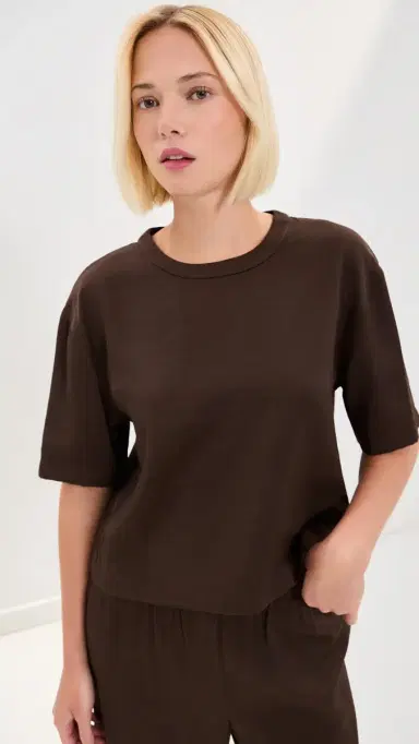 LE BOP Chandler Satin Tee | Thumbnail 2 LE BOP Chandler Satin Tee | Thumbnail 2