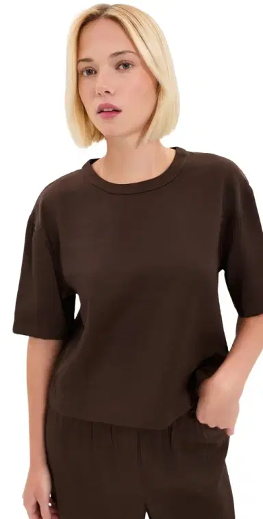 LE BOP Chandler Satin Tee | Thumbnail 1 LE BOP Chandler Satin Tee | Thumbnail 1
