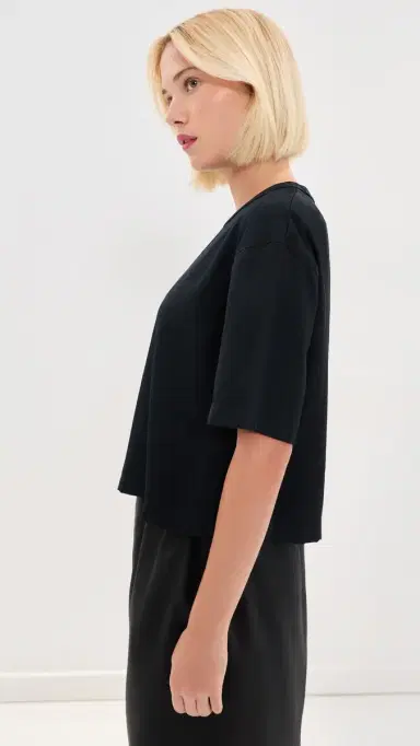LE BOP Chandler Satin Tee | Thumbnail 4