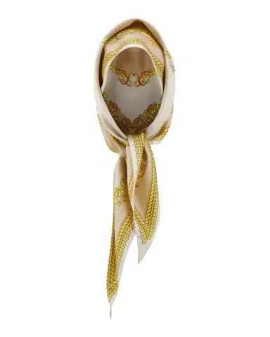 Versace Barocco Silk Twill Scarf | Thumbnail 1