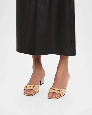 Gucci 55mm Signora Leather Mules | Thumbnail 2