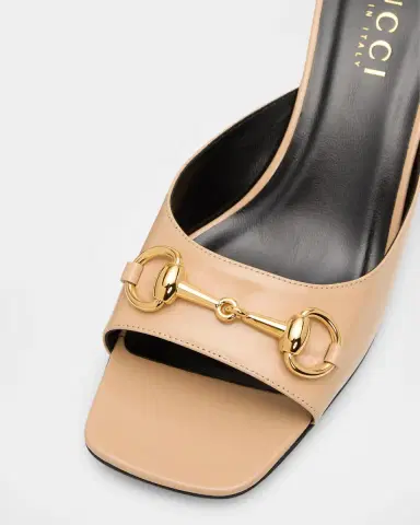 Gucci 55mm Signora Leather Mules | Thumbnail 5