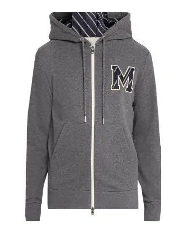 Moncler Men's Full-Zip Monogram Hoodie | Thumbnail 5