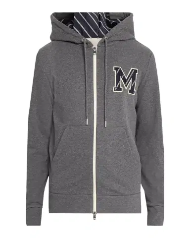 Moncler Men's Full-Zip Monogram Hoodie | Thumbnail 1