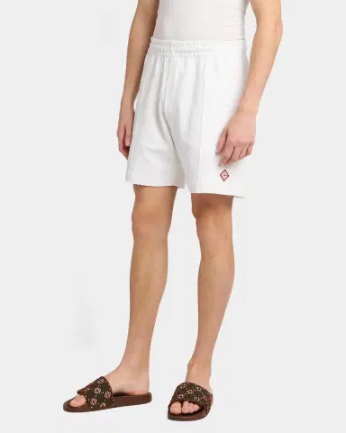 Casablanca Velour Rib-Knit Shorts | Thumbnail 5