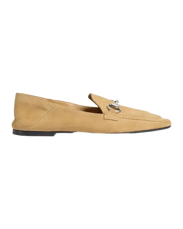 Gucci Jordaan Soft Suede Loafers with Horsebit