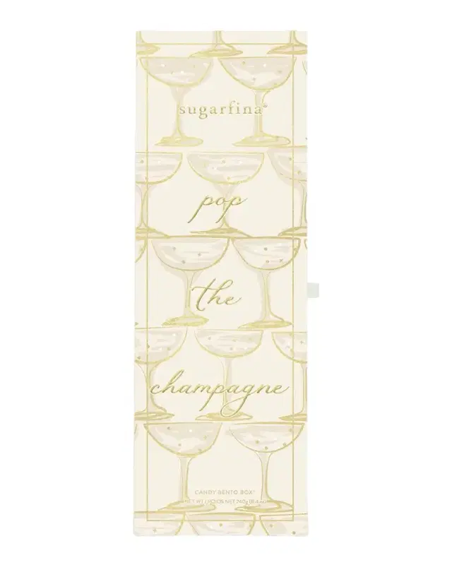 Sugarfina Pop The Champagne Candy Bento Box Gift Set