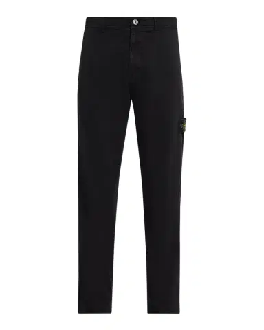 Stone Island Men's Cotton-Stretch Flat-Front Pants | Thumbnail 1
