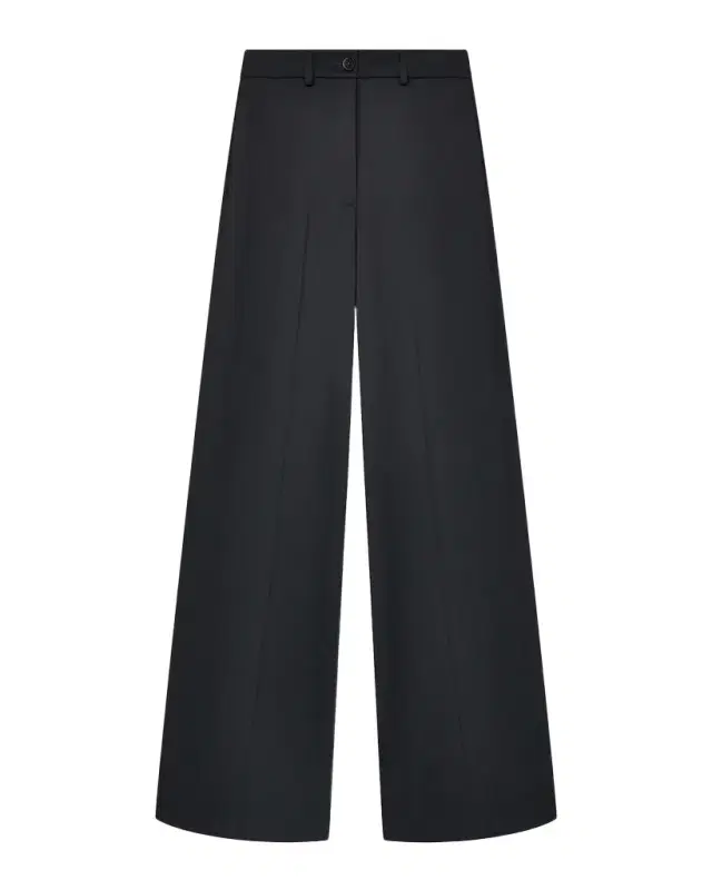Emporio Armani Wide-Leg Satin Pants