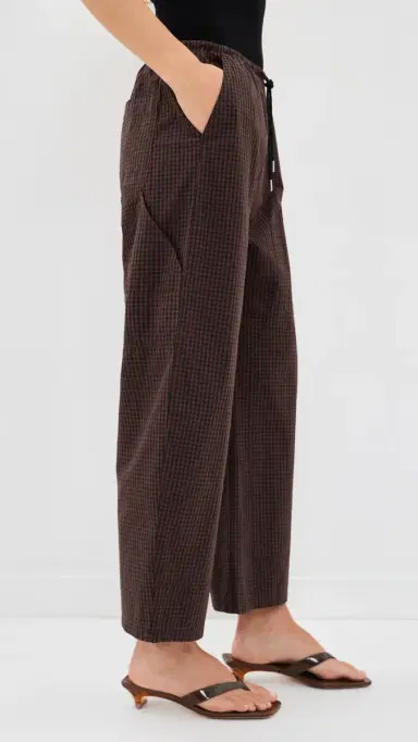 Pistola Theo Drawstring Poplin Pants Hot Toddy | Thumbnail 4 Pistola Theo Drawstring Poplin Pants Hot Toddy | Thumbnail 4