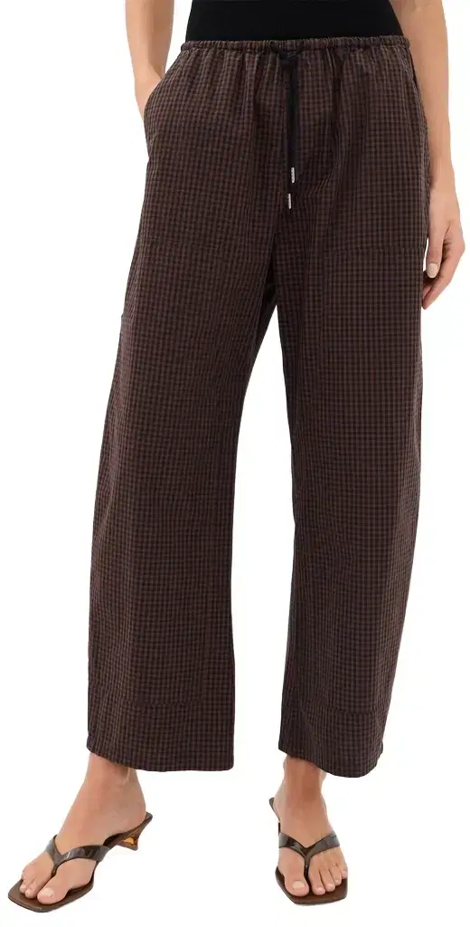 Pistola Theo Drawstring Poplin Pants Hot Toddy