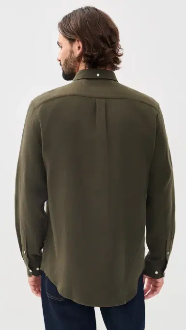 Barbour Buckley Herringbone Button Down Shirt age | Thumbnail 3 Barbour Buckley Herringbone Button Down Shirt age | Thumbnail 3