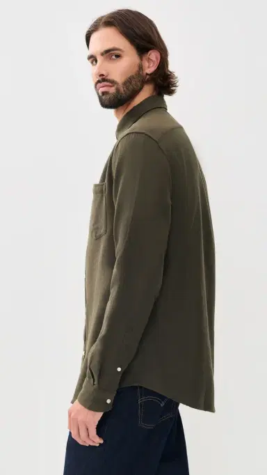 Barbour Buckley Herringbone Button Down Shirt age | Thumbnail 4 Barbour Buckley Herringbone Button Down Shirt age | Thumbnail 4