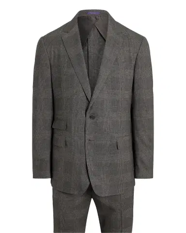 Ralph Lauren Purple Label Glen Check Wool Single-Breasted Suit | Thumbnail 2 Ralph Lauren Purple Label Glen Check Wool Single-Breasted Suit | Thumbnail 2