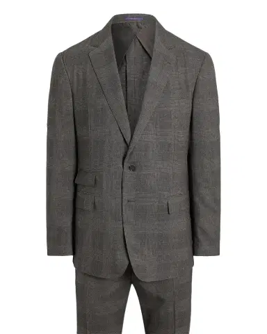 Ralph Lauren Purple Label Glen Check Wool Single-Breasted Suit | Thumbnail 1 Ralph Lauren Purple Label Glen Check Wool Single-Breasted Suit | Thumbnail 1