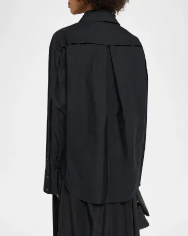 3.1 Phillip Lim Embellished Oversized Poplin Shirt | Thumbnail 3 3.1 Phillip Lim Embellished Oversized Poplin Shirt | Thumbnail 3