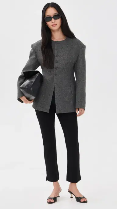 Source Unknown Banton Double Jacket Charcoal S | Thumbnail 5