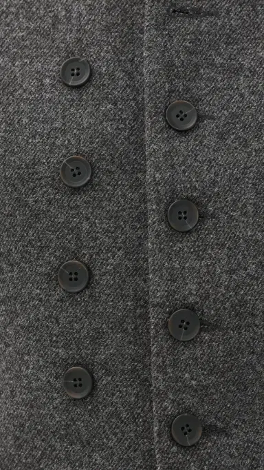 Source Unknown Banton Double Jacket Charcoal S | Thumbnail 6